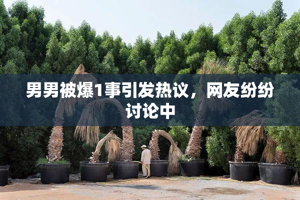 男男被爆1事引发热议，网友纷纷讨论中