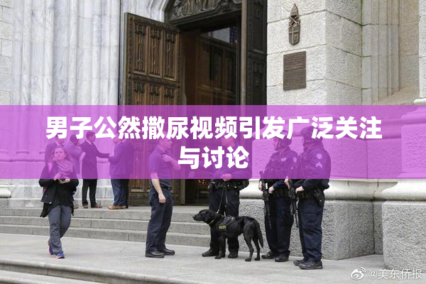 男子公然撒尿视频引发广泛关注与讨论