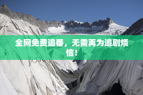 全网免费追番，无需再为追剧烦恼！