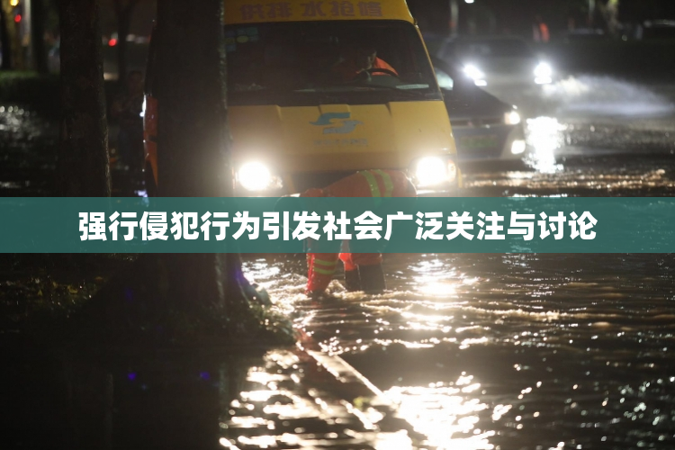 强行侵犯行为引发社会广泛关注与讨论