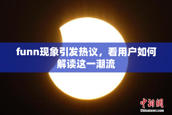 funn现象引发热议，看用户如何解读这一潮流