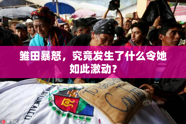 雏田暴怒，究竟发生了什么令她如此激动？