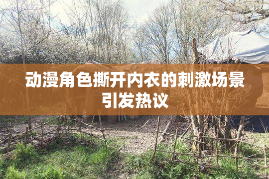 动漫角色撕开内衣的刺激场景引发热议