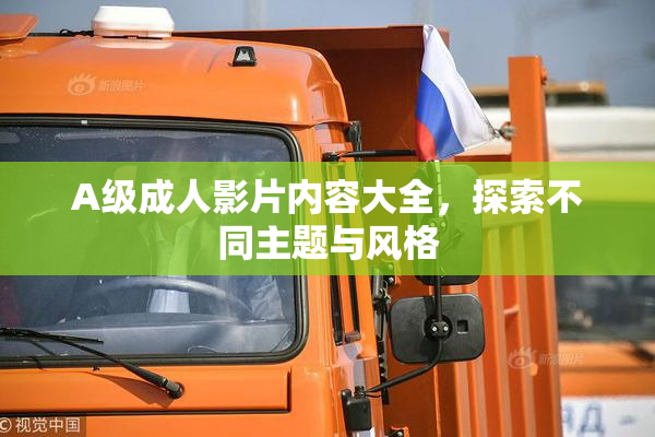 A级成人影片内容大全，探索不同主题与风格