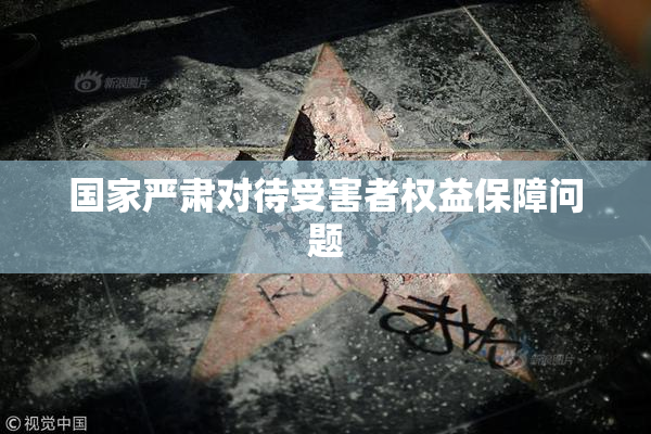 国家严肃对待受害者权益保障问题