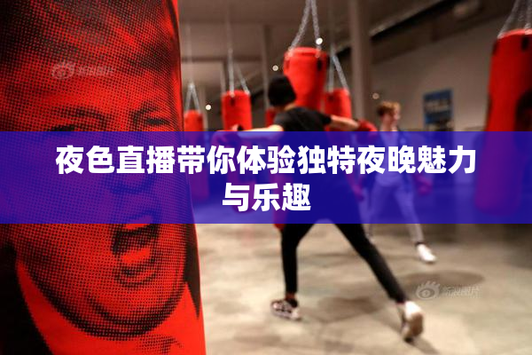 夜色直播带你体验独特夜晚魅力与乐趣