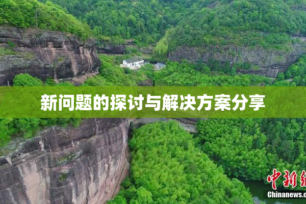新问题的探讨与解决方案分享