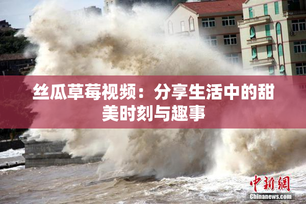 丝瓜草莓视频：分享生活中的甜美时刻与趣事