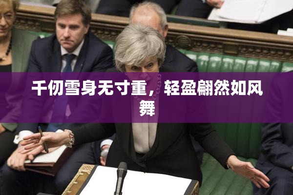 千仞雪身无寸重，轻盈翩然如风舞