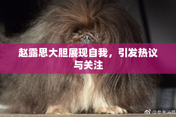 赵露思大胆展现自我，引发热议与关注