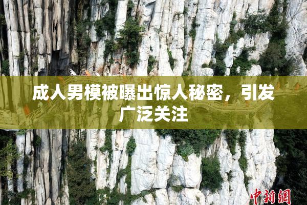 成人男模被曝出惊人秘密，引发广泛关注