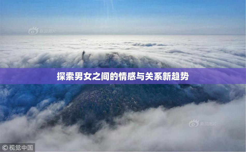 探索男女之间的情感与关系新趋势