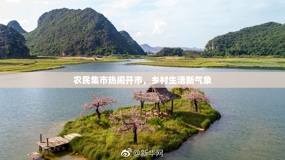 农民集市热闹开市，乡村生活新气象