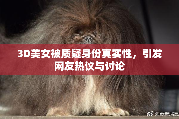 3D美女被质疑身份真实性，引发网友热议与讨论