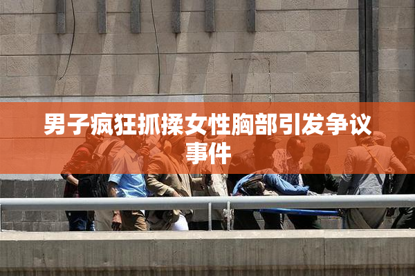 男子疯狂抓揉女性胸部引发争议事件