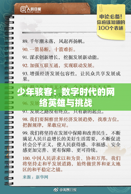 少年骇客：数字时代的网络英雄与挑战