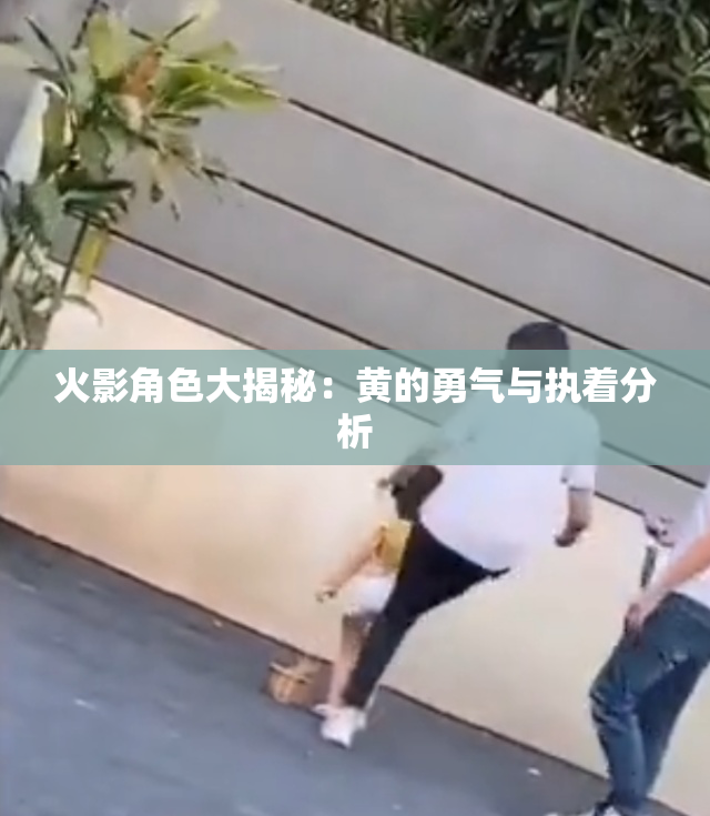 火影角色大揭秘：黄的勇气与执着分析