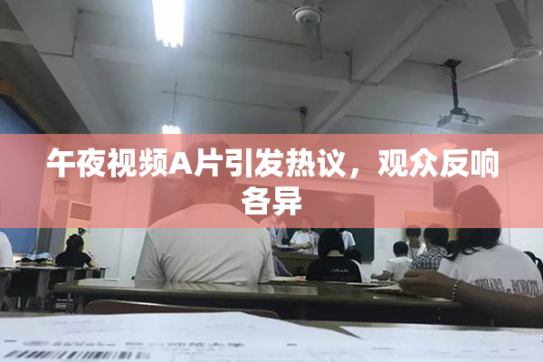 午夜视频A片引发热议，观众反响各异