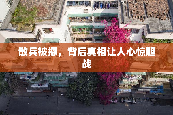 散兵被摁，背后真相让人心惊胆战