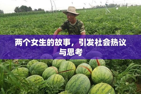 两个女生的故事，引发社会热议与思考