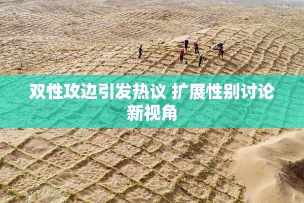 双性攻边引发热议 扩展性别讨论新视角
