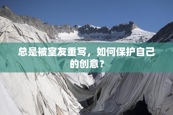 总是被室友重写，如何保护自己的创意？