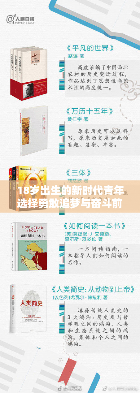 18岁出生的新时代青年选择勇敢追梦与奋斗前行