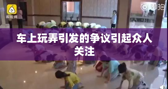 车上玩弄引发的争议引起众人关注