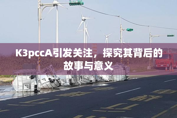 K3pccA引发关注，探究其背后的故事与意义