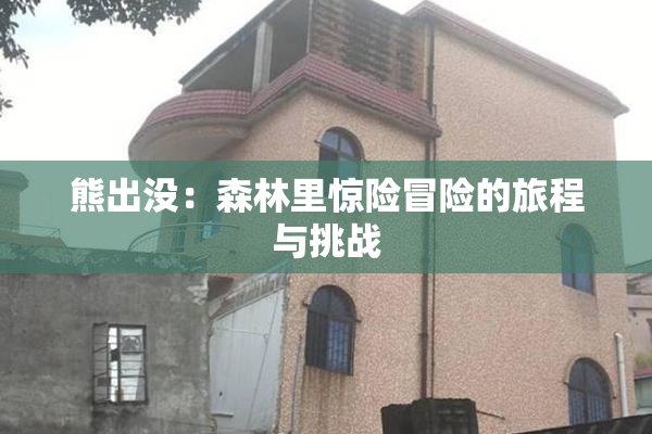 熊出没：森林里惊险冒险的旅程与挑战