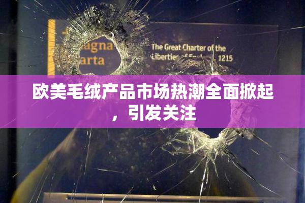 欧美毛绒产品市场热潮全面掀起，引发关注