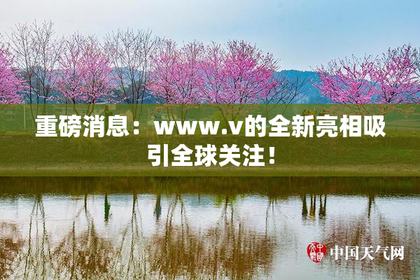 重磅消息：www.v的全新亮相吸引全球关注！