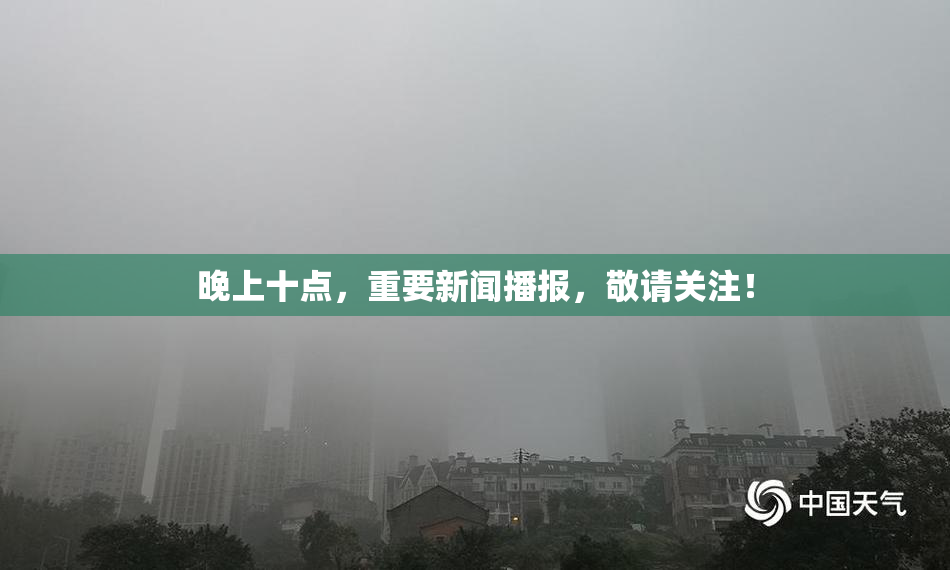 晚上十点，重要新闻播报，敬请关注！