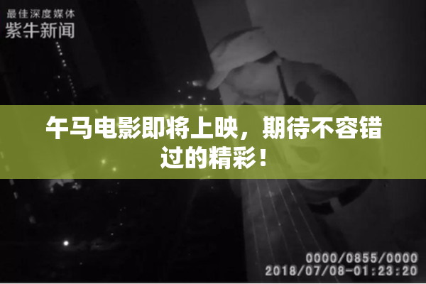 午马电影即将上映，期待不容错过的精彩！