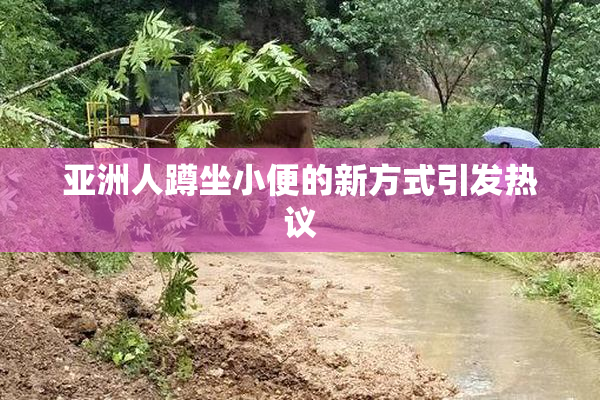 亚洲人蹲坐小便的新方式引发热议