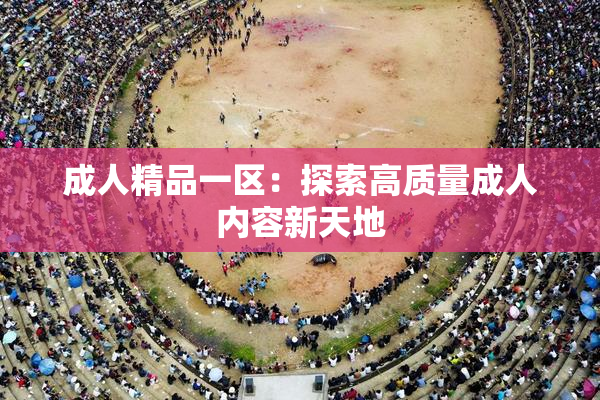 成人精品一区：探索高质量成人内容新天地