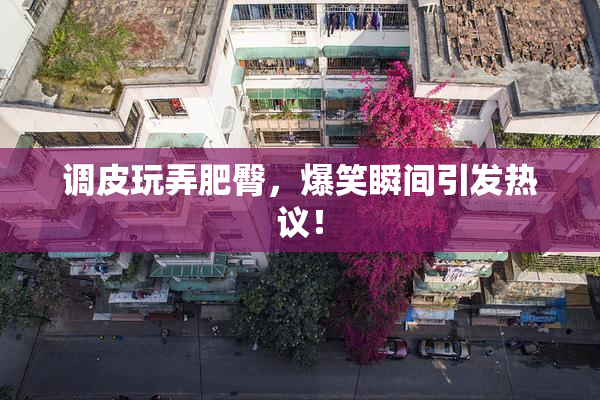 调皮玩弄肥臀，爆笑瞬间引发热议！
