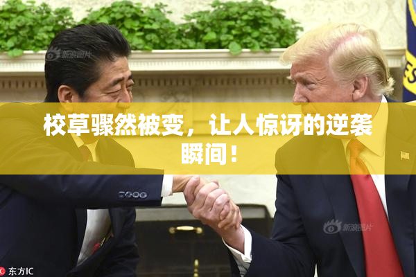 校草骤然被变，让人惊讶的逆袭瞬间！
