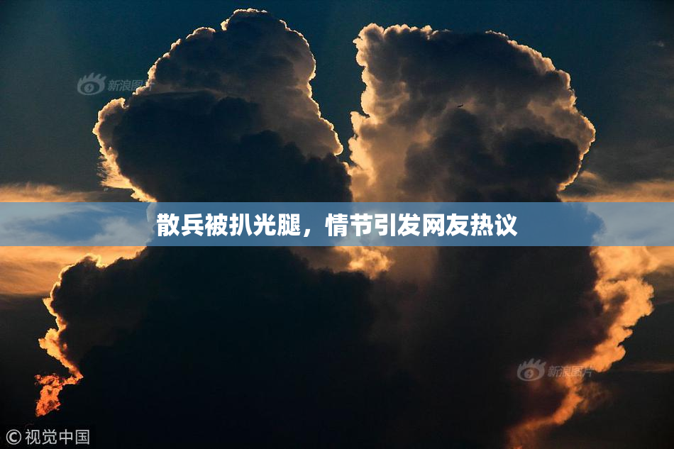 散兵被扒光腿，情节引发网友热议