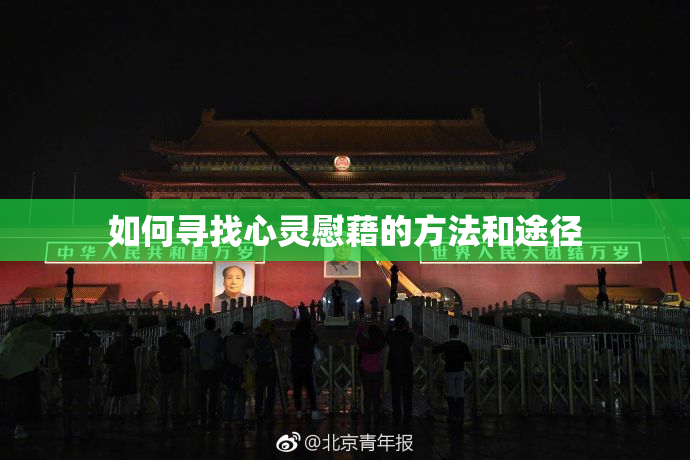 如何寻找心灵慰藉的方法和途径