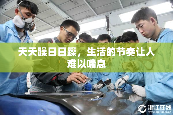 天天躁日日躁，生活的节奏让人难以喘息