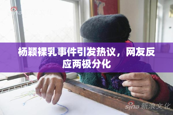 杨颖裸乳事件引发热议，网友反应两极分化