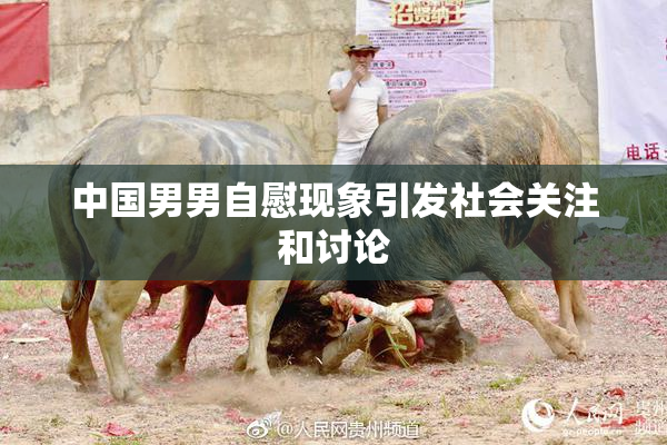 中国男男自慰现象引发社会关注和讨论