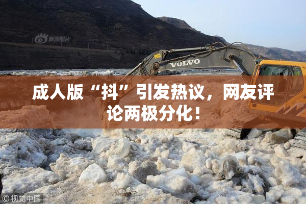 成人版“抖”引发热议，网友评论两极分化！