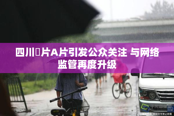 四川婬片A片引发公众关注 与网络监管再度升级