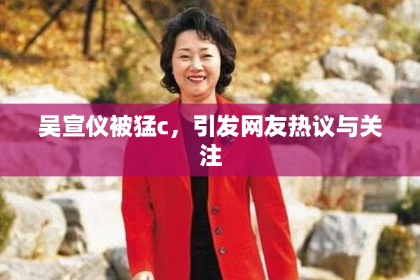 吴宣仪被猛c，引发网友热议与关注