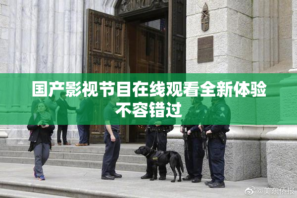 国产影视节目在线观看全新体验不容错过