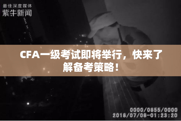 CFA一级考试即将举行，快来了解备考策略！