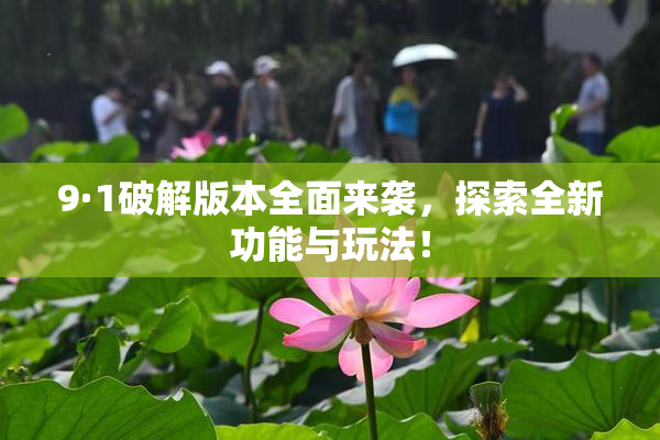 9·1破解版本全面来袭，探索全新功能与玩法！