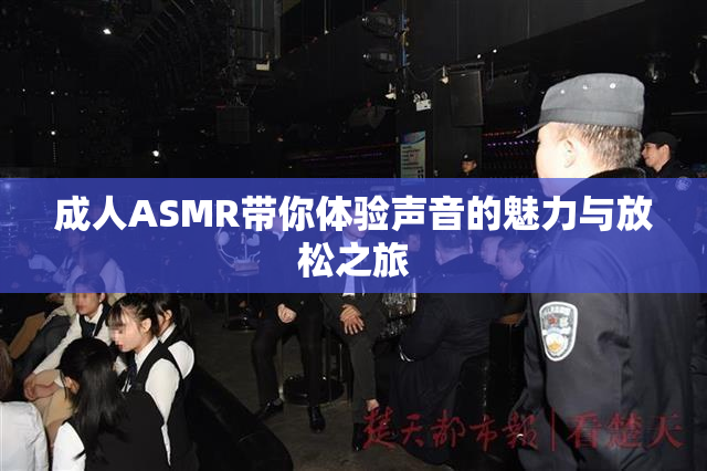 成人ASMR带你体验声音的魅力与放松之旅